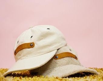 Modello di cucito per cappello da papà: berretto a 6 pannelli (modello PDF)