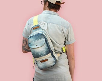 Sling Bag Sewing Pattern – DIY Messenger Bag with Pockets (Printable PDF)