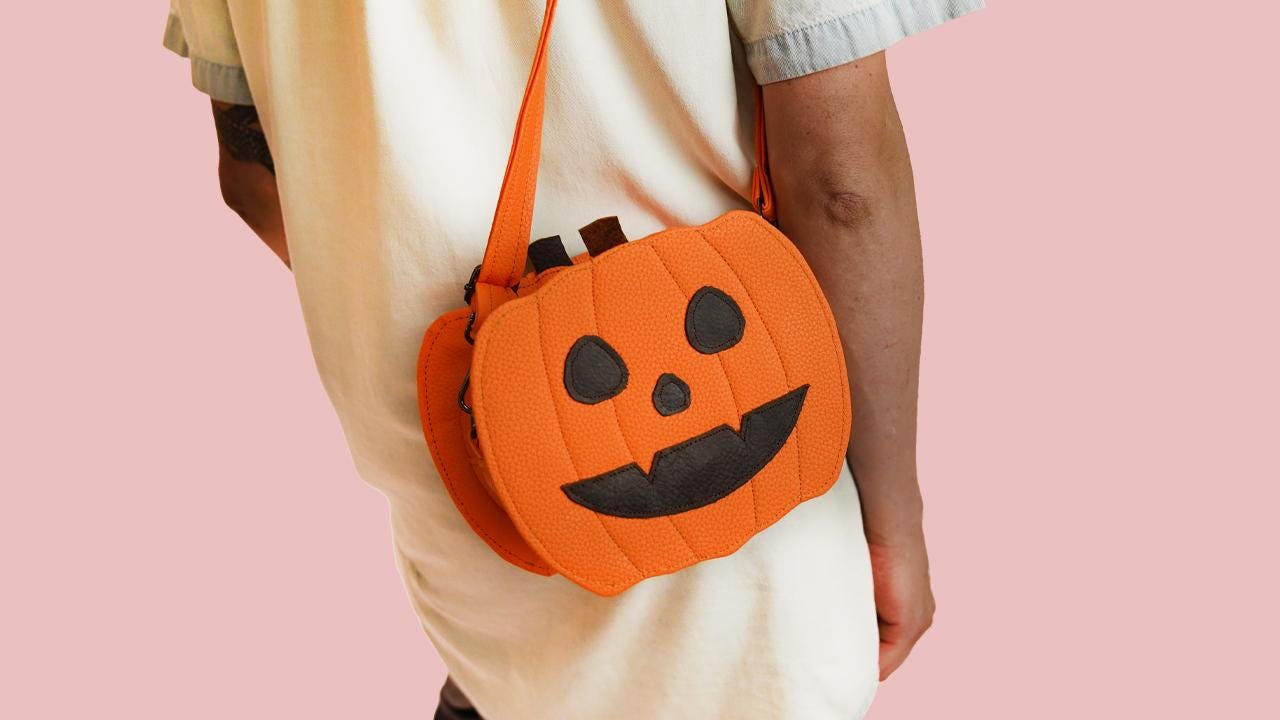 4346 Maple Leaf Pumpkin Pattern Backpack Purse Rucksack Travel Shoulder Bag Maple Leaf Tote Bag - Etsy main image 2