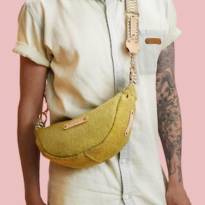 Crescent Crossbody Bag Sewing Pattern | Shoulder Bag PDF Sewing Pattern