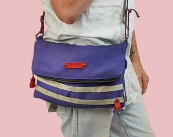 Messenger Bag Pattern with Flap Purse Style Shoulder Bag Sewing Pattern for Daily Essentials