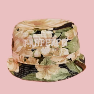 Mönster för sömnad av Snapback Bucket Hat (PDF-nedladdning) – Justerbar passform, flera brättebredder och storlekar