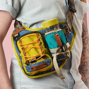 Schultertasche Schnittmuster für Outdoor Wanderwandertasche Schnittmuster