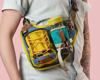 Shoulder Bag Pattern for Outdoor Trail Hiking Bag Sewing Pattern