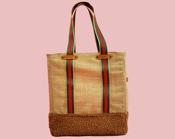 Modello di cucito per borsa tote: spesa, riutilizzabile (modello PDF)
