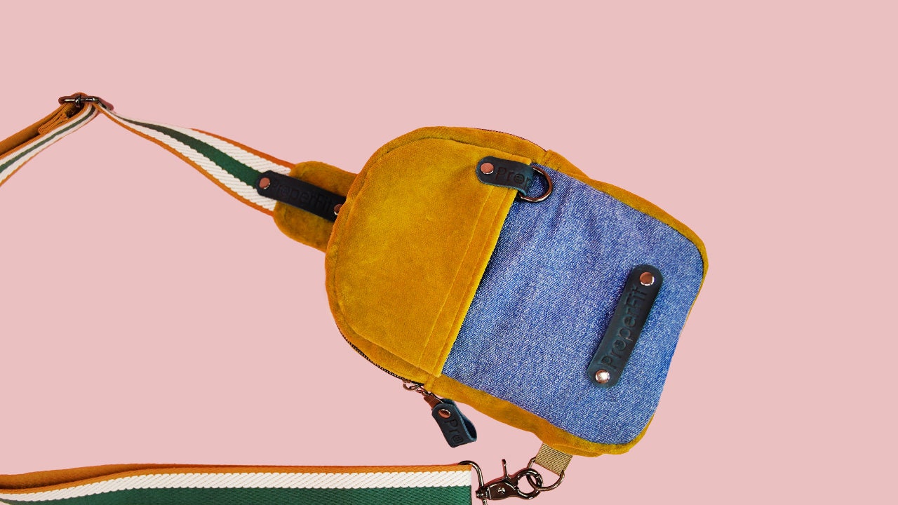 Mini Sling Patterns Mini Sling Bag Sewing Pattern: Zipper Pockets (PDF Pattern) - Etsy