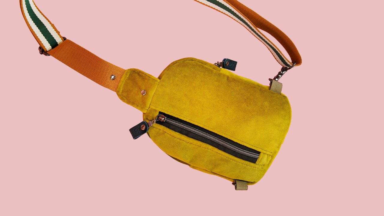 Mini Sling Patterns Mini Sling Bag Sewing Pattern: Zipper Pockets (PDF Pattern) - Etsy