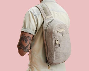 Sling Bag Backpack Sewing Pattern, Shoulder Bag (PDF Pattern)