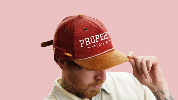 Trucker Cap Pattern With Pencil Holder For Fishing Hat Sewing Pattern