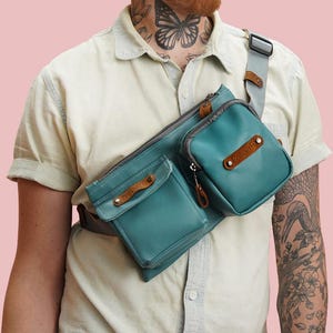 Fanny Pack Pattern Slim Crossbody Bag Sewing Pattern Made for Daily Essentials