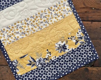 Gingham Foundry Quilted Table Runner