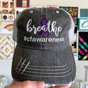 Breathe CF Awareness Embroidered Hat