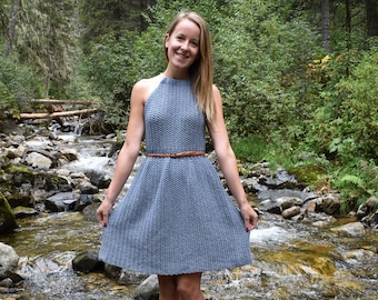 Patrón de vestido de crochet de talla DK incluido (PDF): El vestido Jess