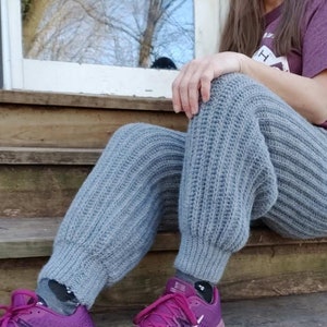 Crochet Size Inclusive Cozy Lounge Pants Pattern PDF: The Jasmine Pants image 6
