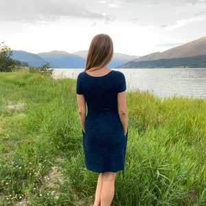 Crochet Dress Pattern With Pockets | Fingering Weight, Sizes XS to 5X - Piper image 3