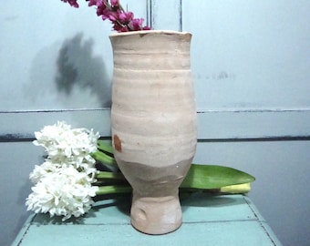 Vintage ceramic amphora vase.