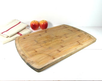 Large wooden chopping board, farmhouse kitchen cutting board, carving board