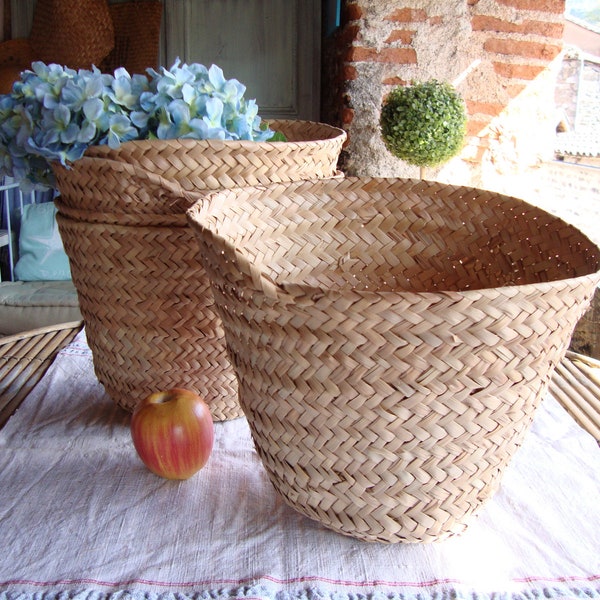 Panier en paille