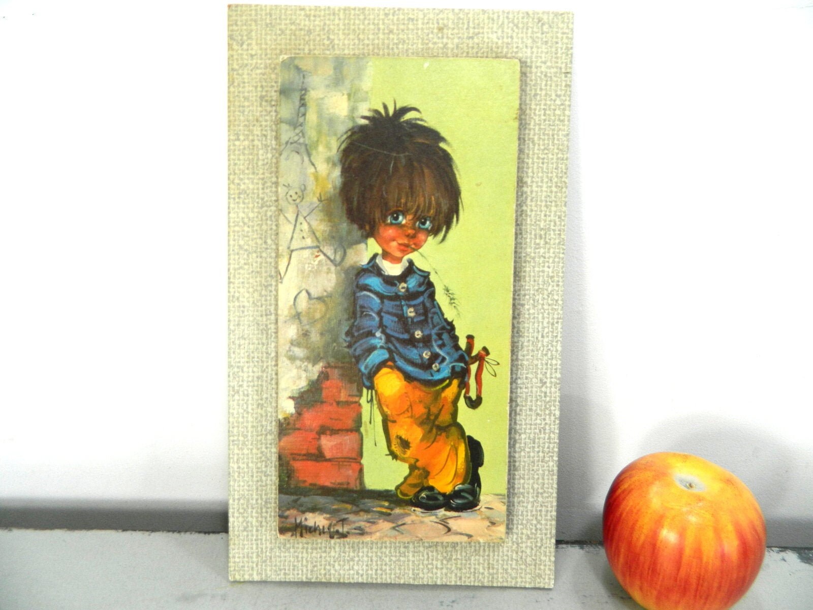 Vintage Michel T, Image de Style Poulbot.