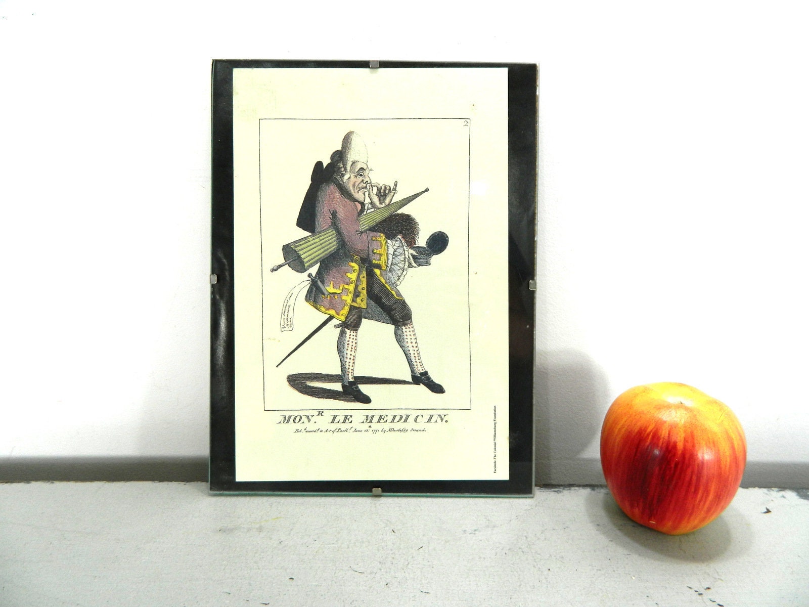 Impression Encadrée Vintage Par Matthew Darly