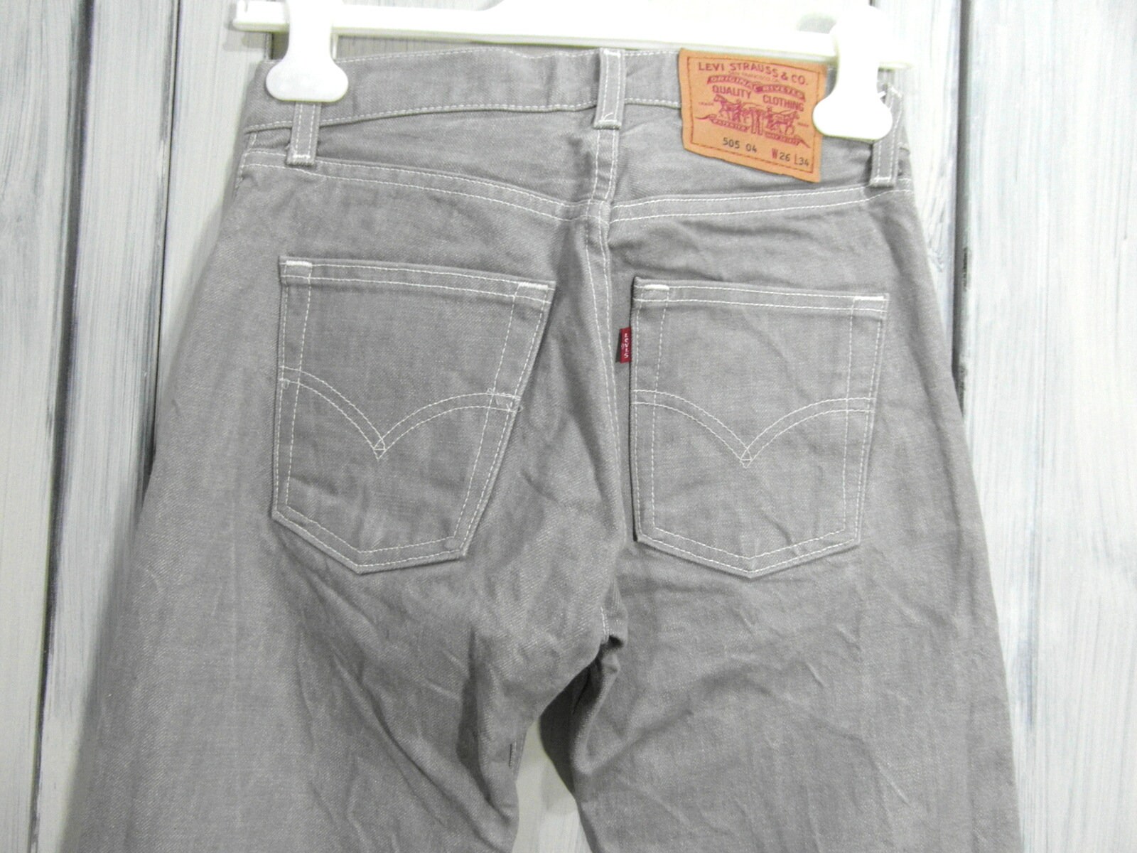 levis 505 white