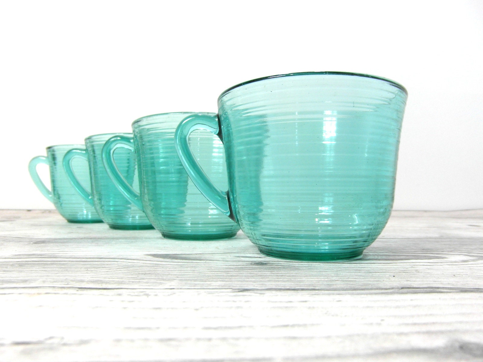 Ensemble de 4 Tasses en Verre, Aqua d' Arcoroc