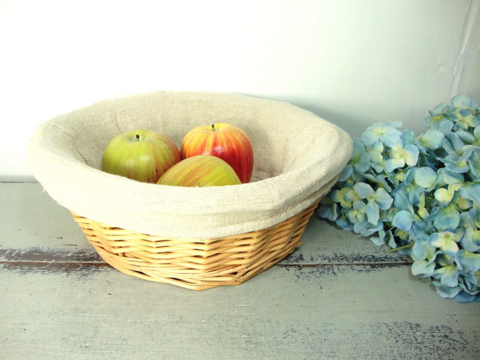 Corbeille à Pain Vintage avec Doublure Amovible.