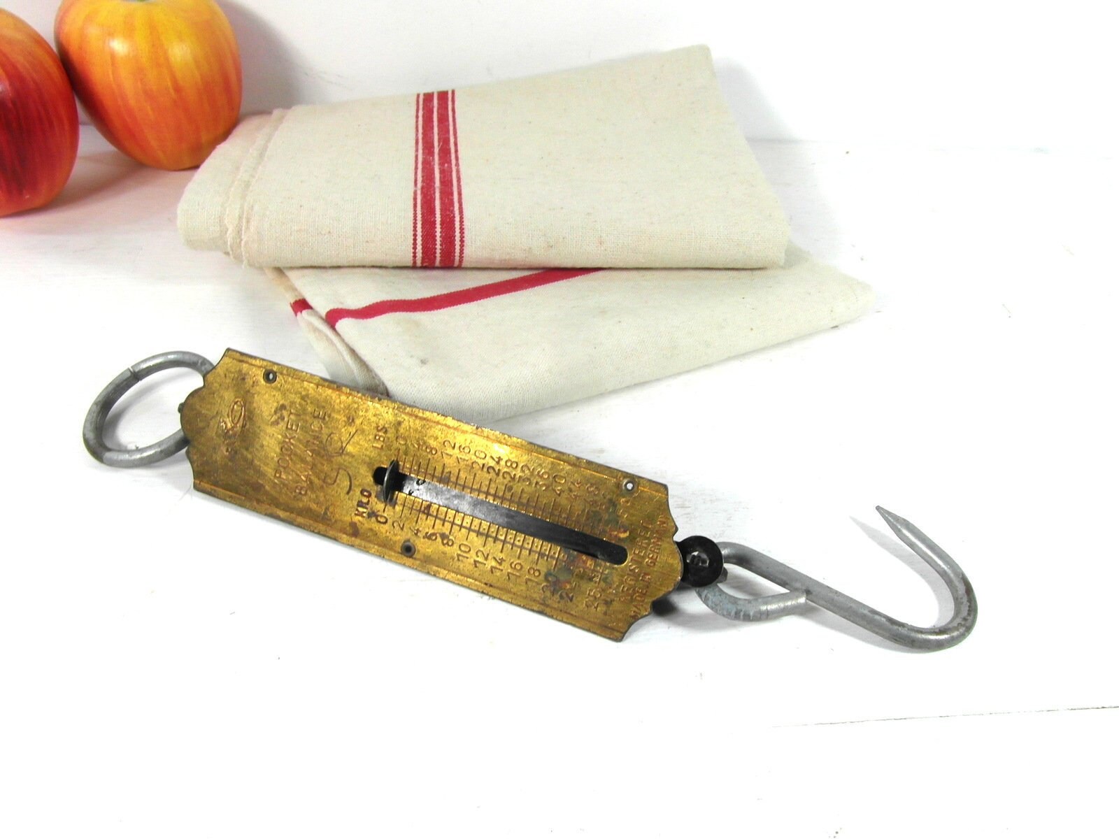 Grande Balance de Poche Vintage, Fabriquée en Allemagne