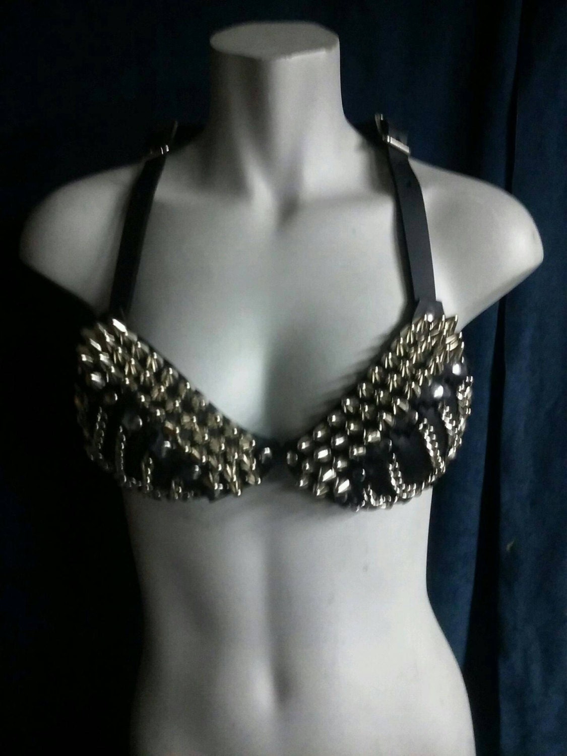 Triangle Bra - Spiked