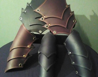 Triple Layer Leather Gauntlet