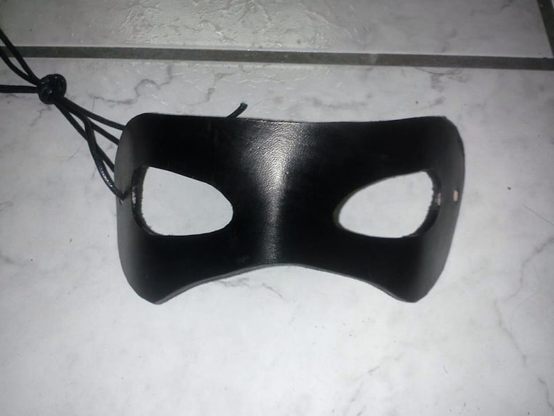 Molded Leather Eye Mask Etsy