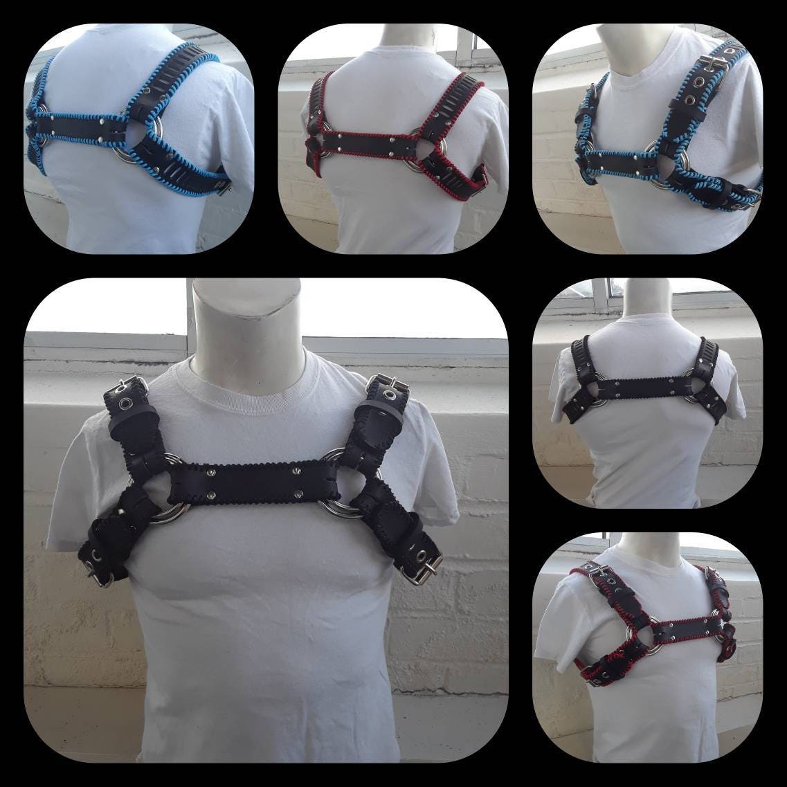 Bulldog Harness - ABDL – Twin Cities Leather