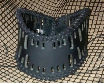 Cyber Leather Posture Collar