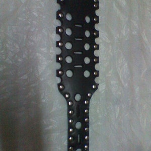 Black Leather Paddle