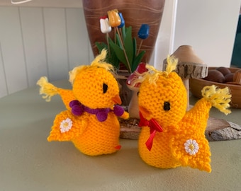 2x Easter egg cover  gift, decoration in organza gift bag, personalised