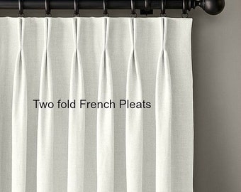 COM drapes, lined, pleated, customers own material