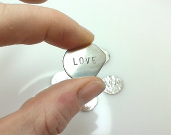 Valentines day, Galentine, pocket charms, touch stones, pocket hug coins, talisman, sterling silver, amulet, anniversary