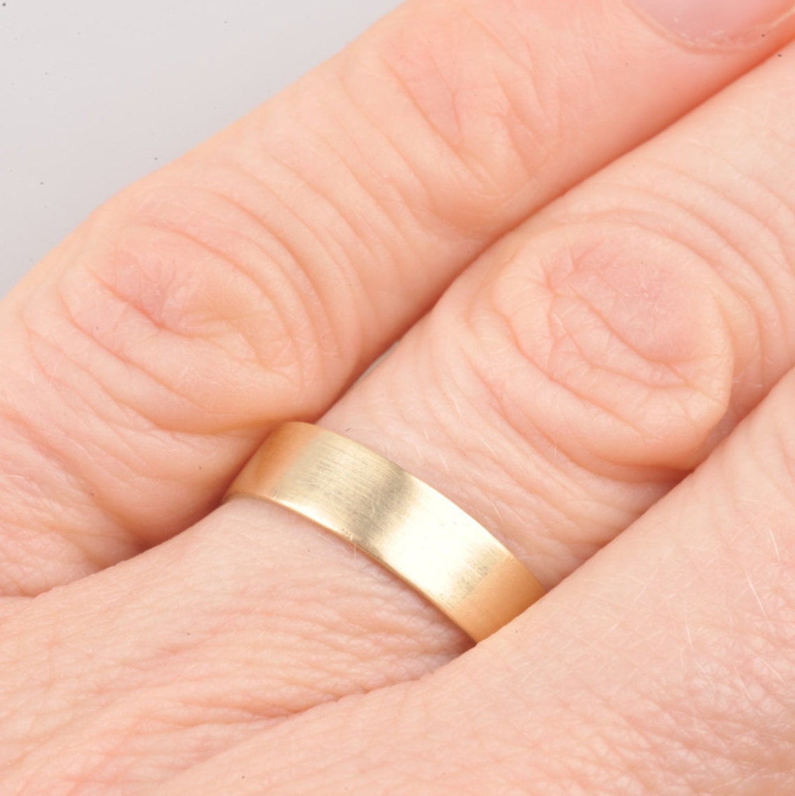 14 Ct Recycled Gold Wedding Ring Etsy