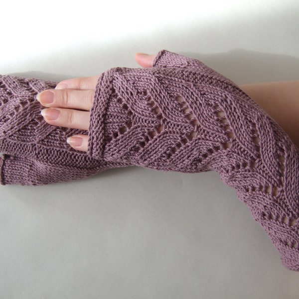 Suitable for VEGANS. Fingerless gloves, fingerless mittens, wrist warmers. Handmade.