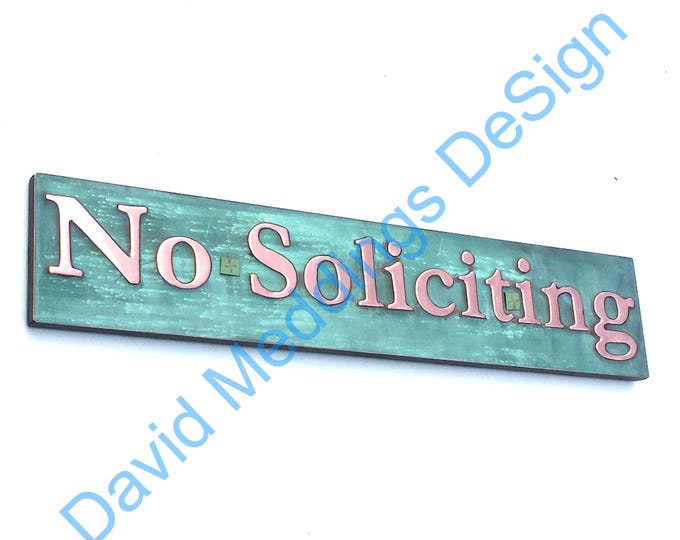 Copper House Address Plaque on 2x lines 2"/50mm high characters in Garamond, plywood backed hgn