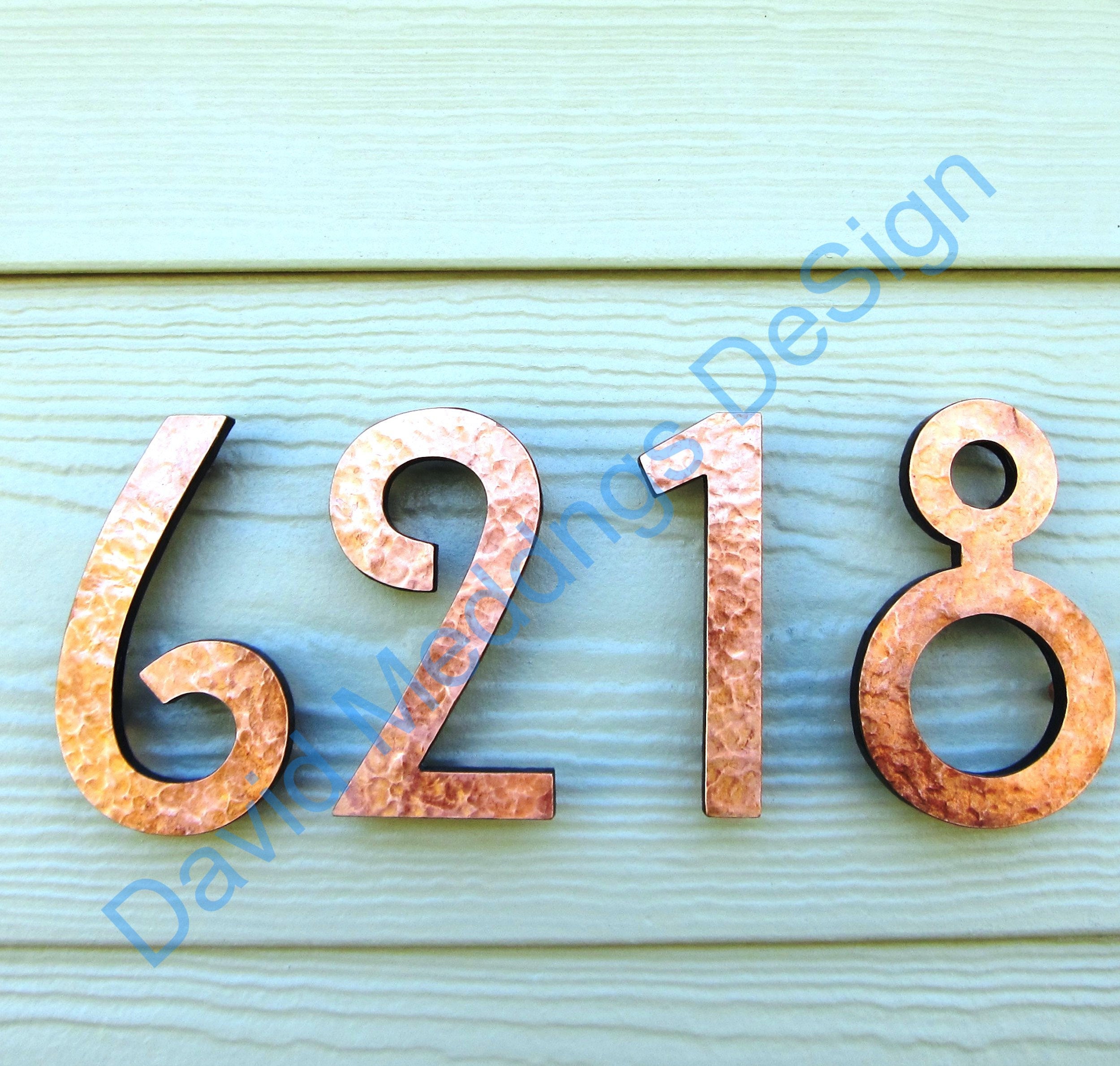 10CM Wood Numbers Thicken DIY Digit Date Art Craft Free Standing