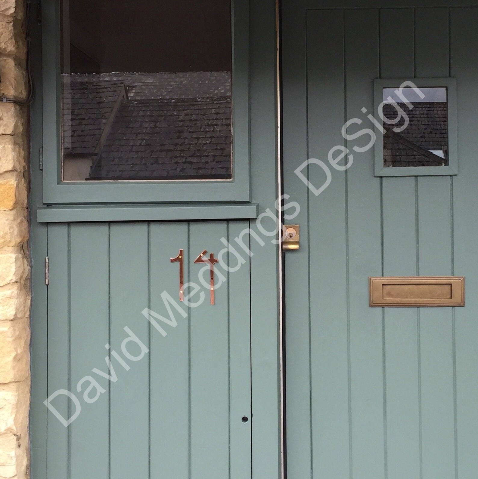 Art Nouveau Style Copper Numbers Letters Polished Hammered or | Etsy