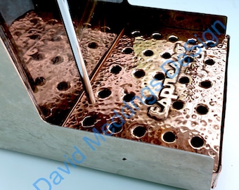 Personalised Copper low profile drip tray for Gaggia Classic coffee machine