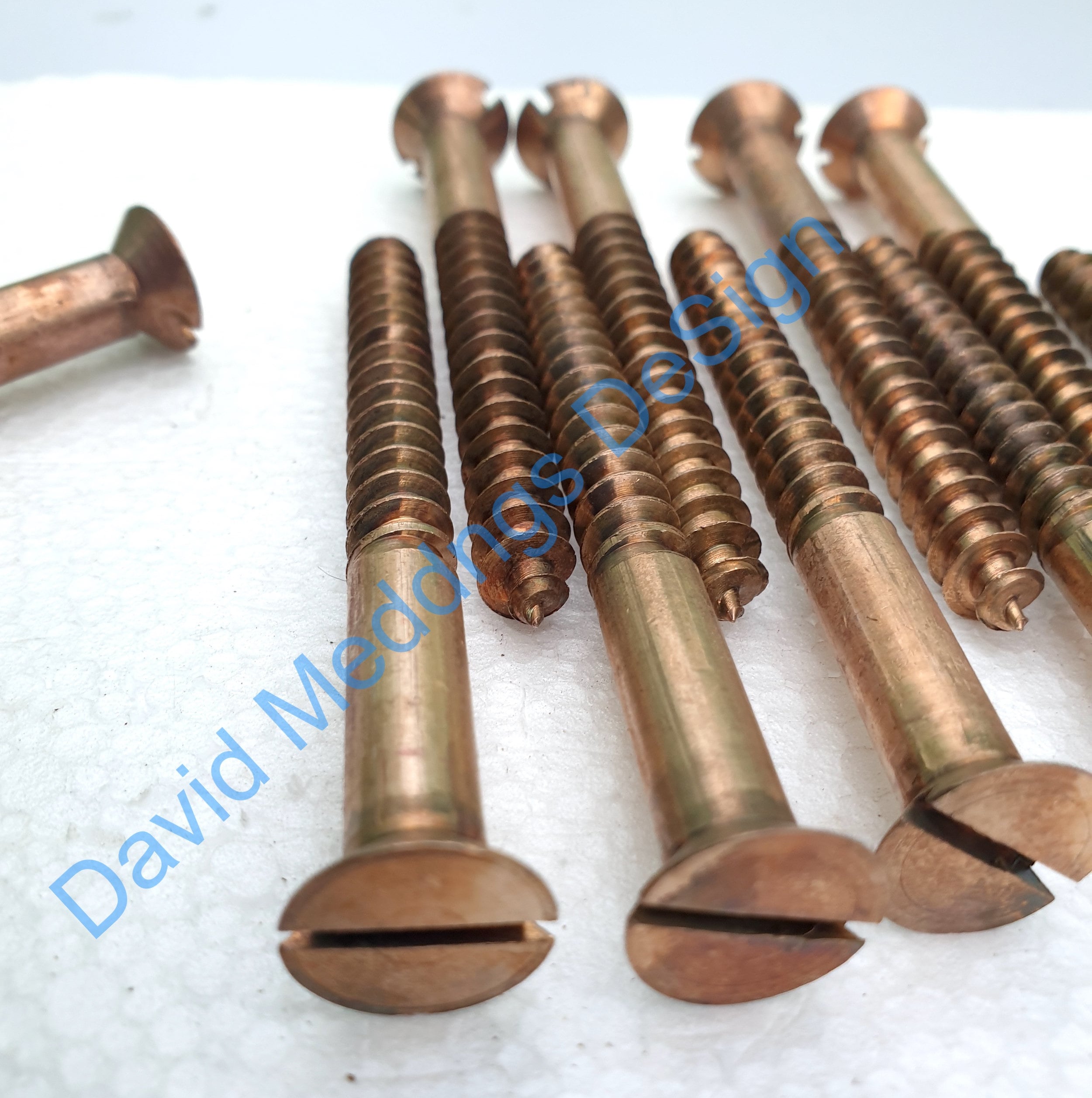 10MM Brass Chicago Screw for Leather, 3/8 Brass Screw Rivets, Leather Craft  Screws, Flat Screws Leatherworking Screws 