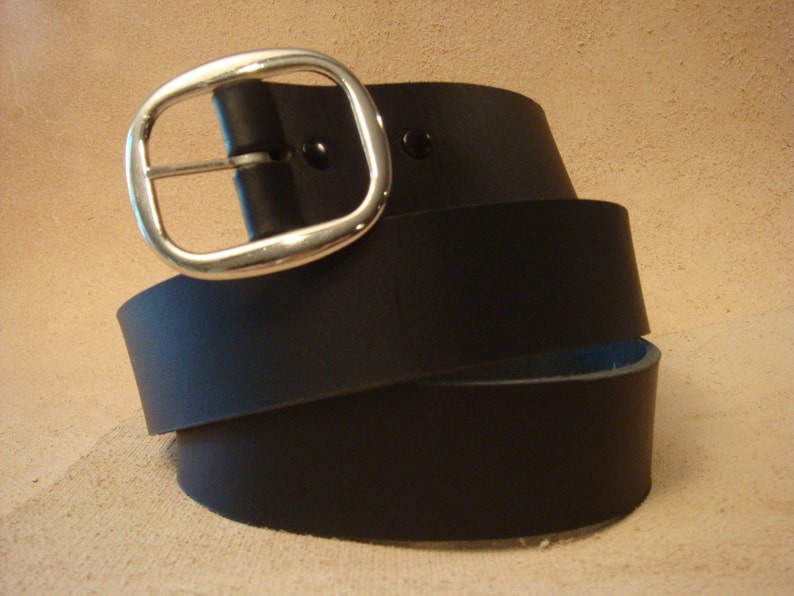 Black Leather Belt Handmade Leather Belt Custom Leather Etsy
