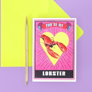 You&#39;re My Lobster Greeting Card