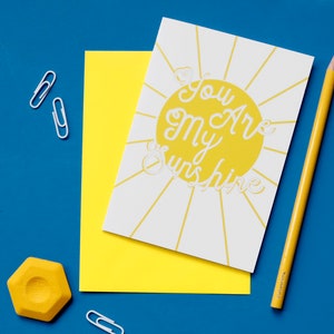 You are my sunshine Grußkarte