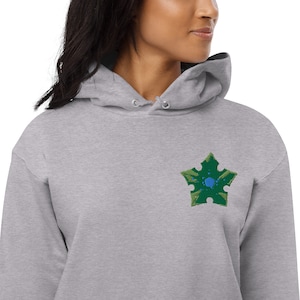 Land Before Time Embroidered Tree Star Unisex Hoodie | Littlefoot Dinosaur 90s Movies