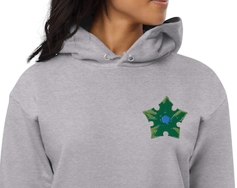Land Before Time Embroidered Tree Star Unisex Hoodie | Littlefoot Dinosaur 90s Movies