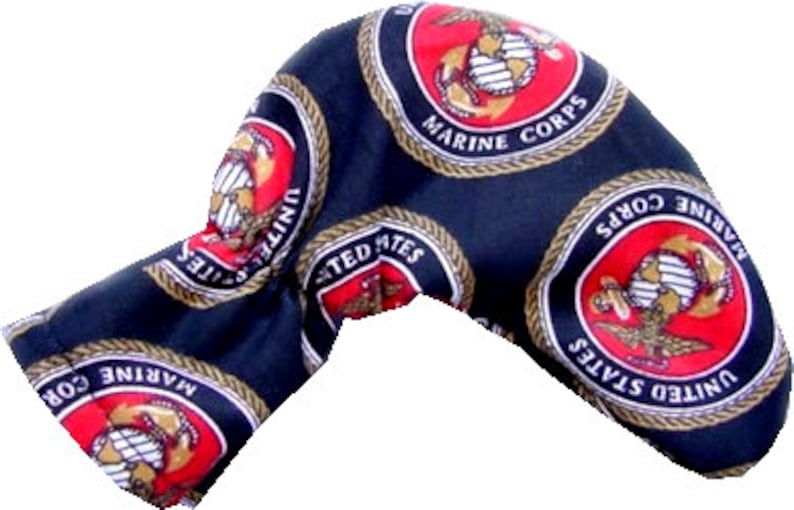 USMC Golf Club Putter Head Cover / Headcover Etsy